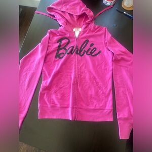 BARBIE Zip Up jacket with hood